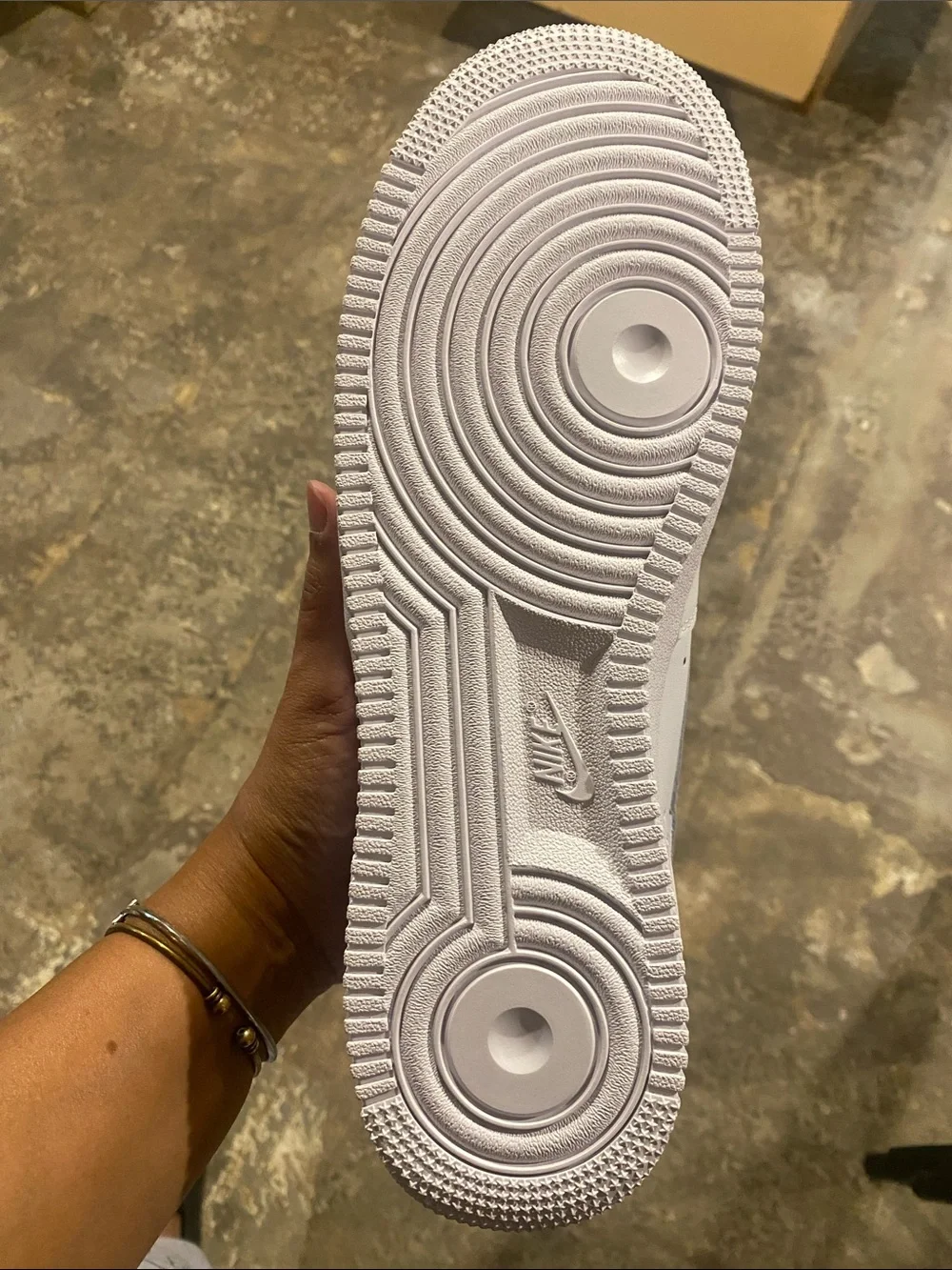 Nike Air Force 1 White Men's Low-Top Leather Sneakers